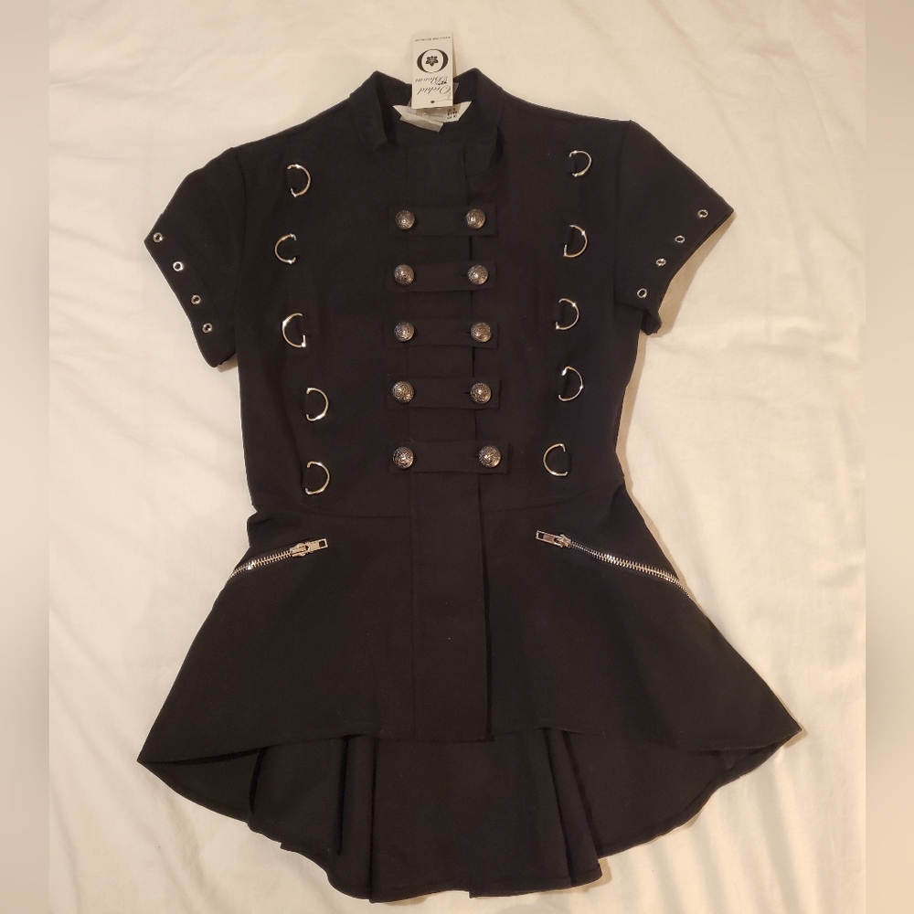 Orchid Bloom gothic shirt